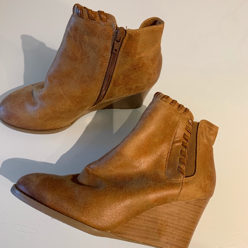 Cognac Ankle boots 😃